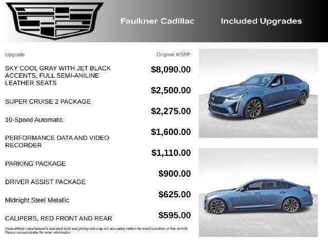 2024 Cadillac CT5-V V-Series Blackwing