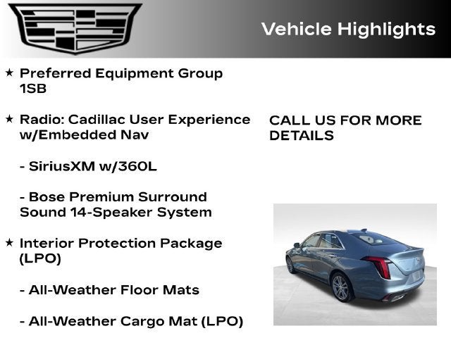 2023 Cadillac CT4 Luxury