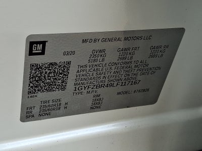 2020 Cadillac XT4 Luxury