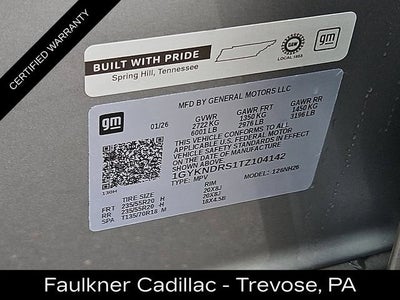 2026 Cadillac XT5 Premium Luxury