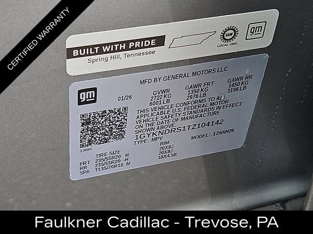 2026 Cadillac XT5 Premium Luxury