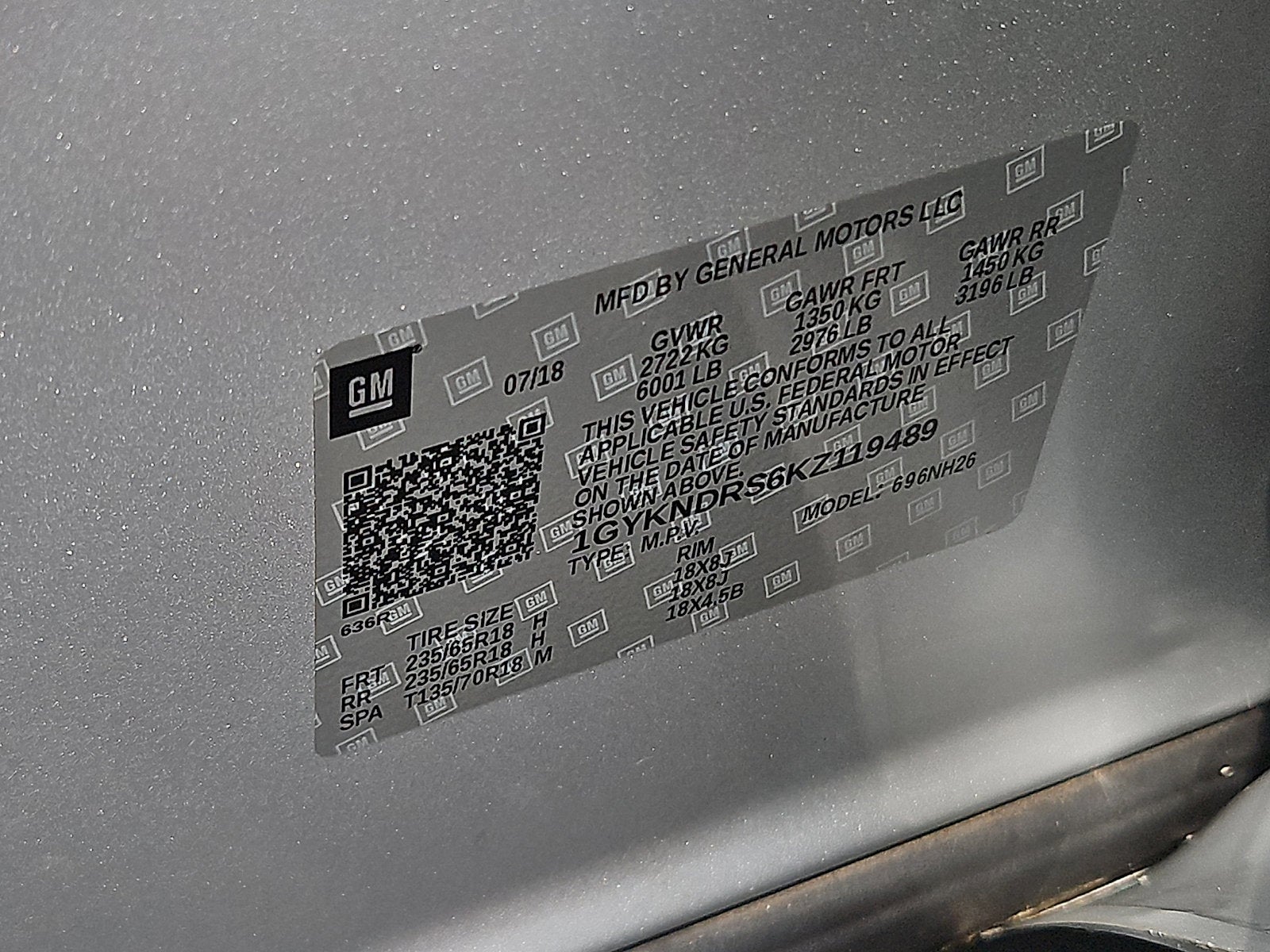 2019 Cadillac XT5 Luxury AWD