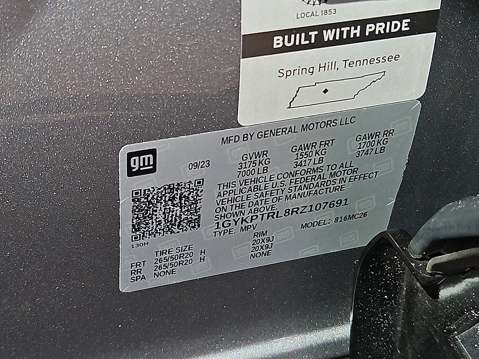 2024 Cadillac LYRIQ Sport 1