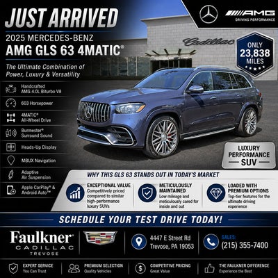 2025 Mercedes-Benz GLS AMG® GLS 63