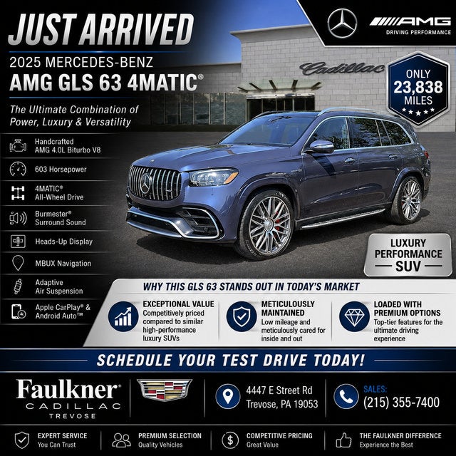 2025 Mercedes-Benz GLS AMG® GLS 63