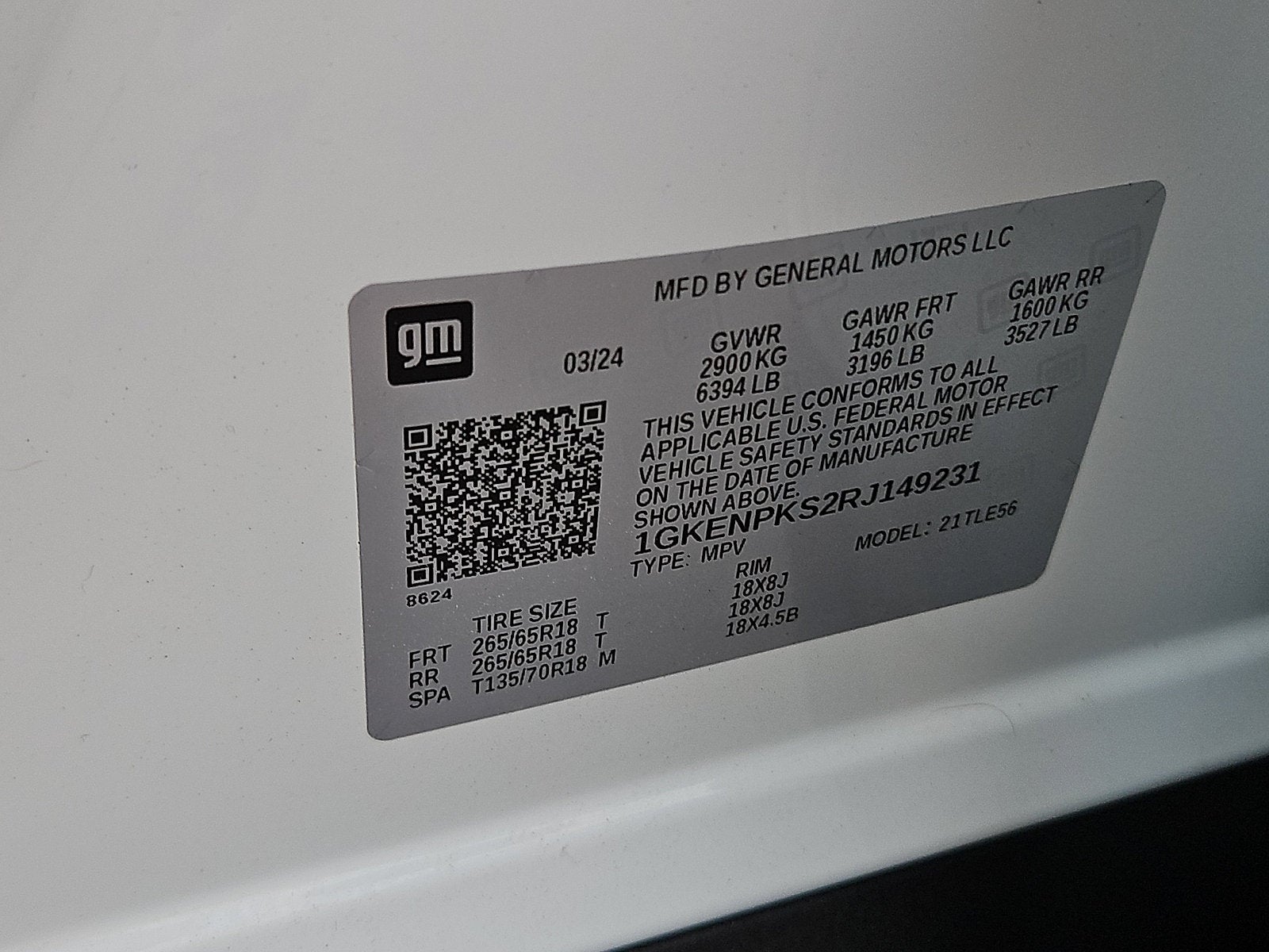 2024 GMC Acadia AT4