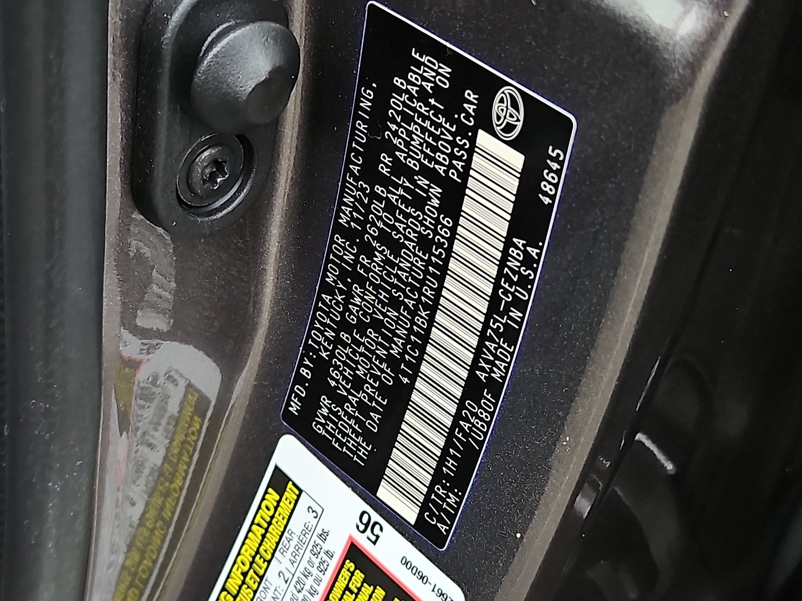 2024 Toyota Camry LE