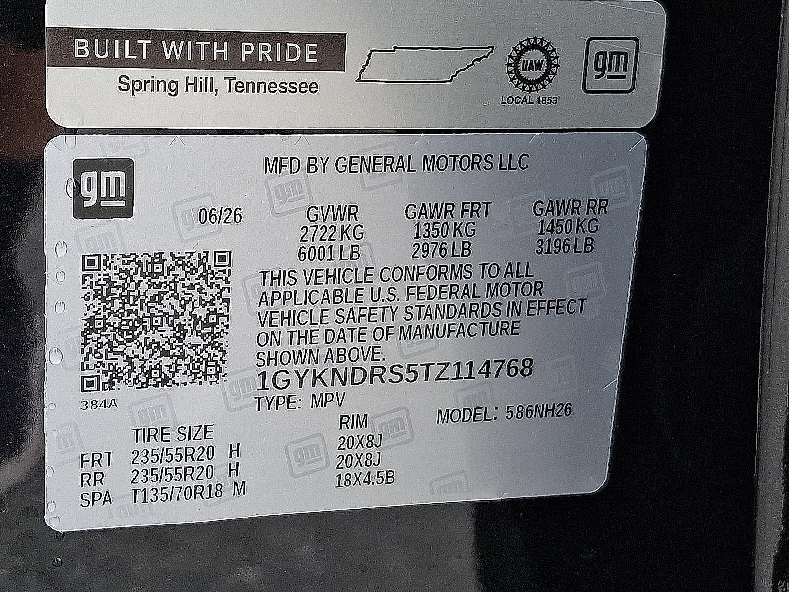 2026 Cadillac XT5 AWD 4dr Premium Luxury