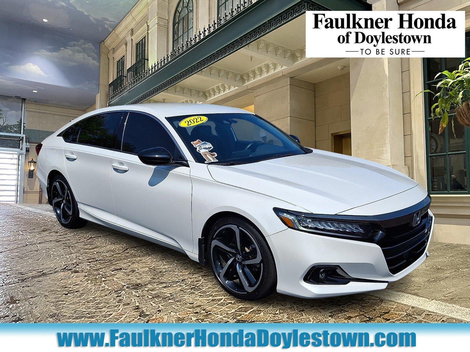 2022 Honda Accord Sedan Sport 1.5T CVT