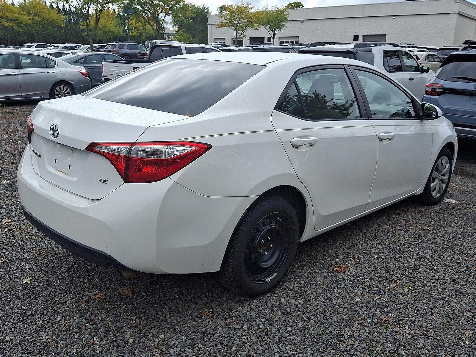 2015 Toyota Corolla 4dr Sdn CVT Auto LE (Natl)