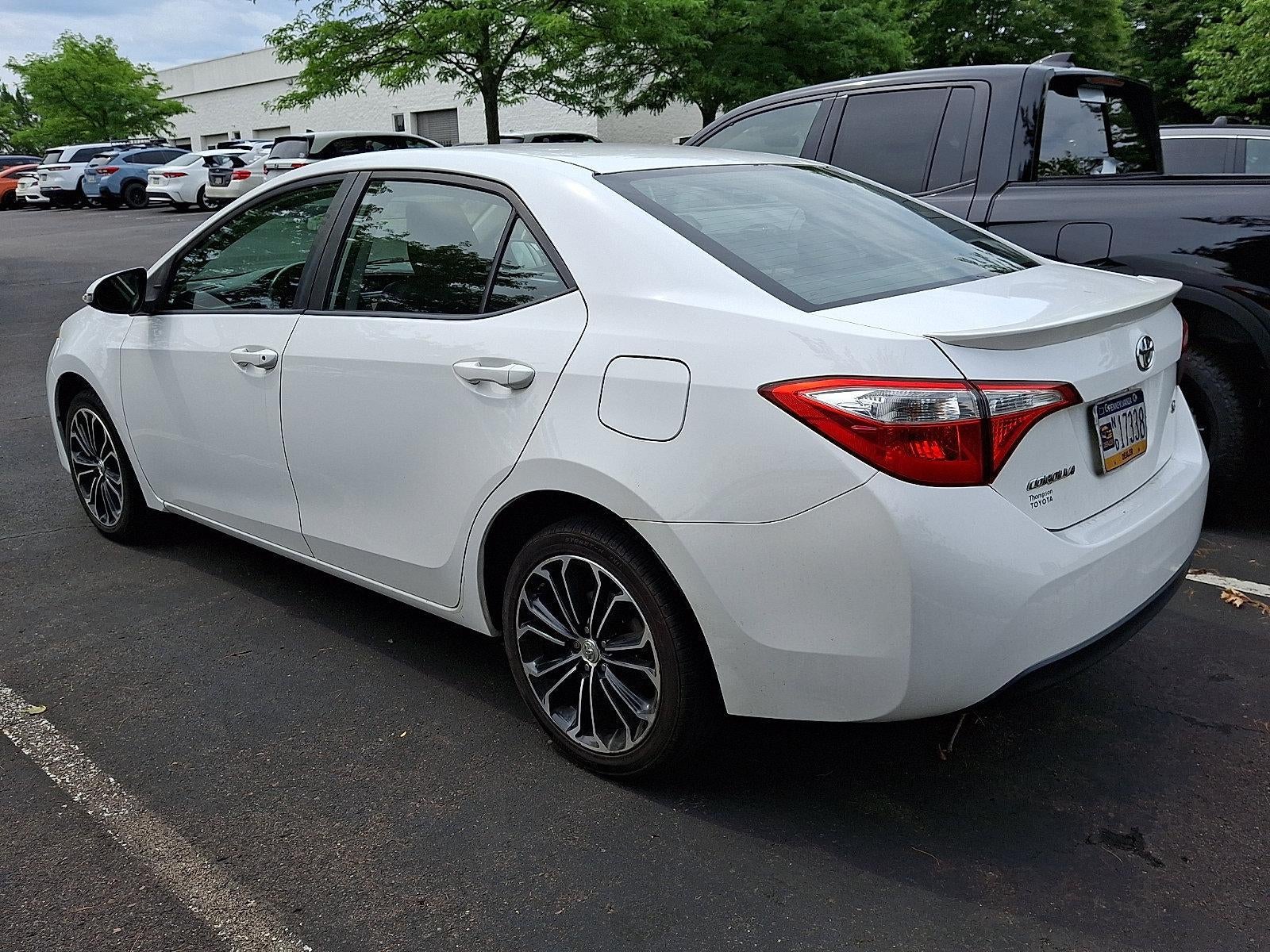 2014 Toyota Corolla 4dr Sdn CVT Auto S Plus (Natl)
