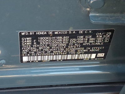 2025 Honda HR-V Sport AWD CVT