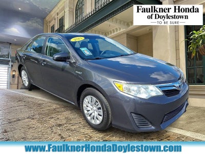 2013 Toyota Camry Hybrid 4dr Sdn LE (Natl)