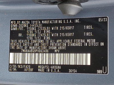 2023 Toyota Corolla Cross LE 4WD (Natl)