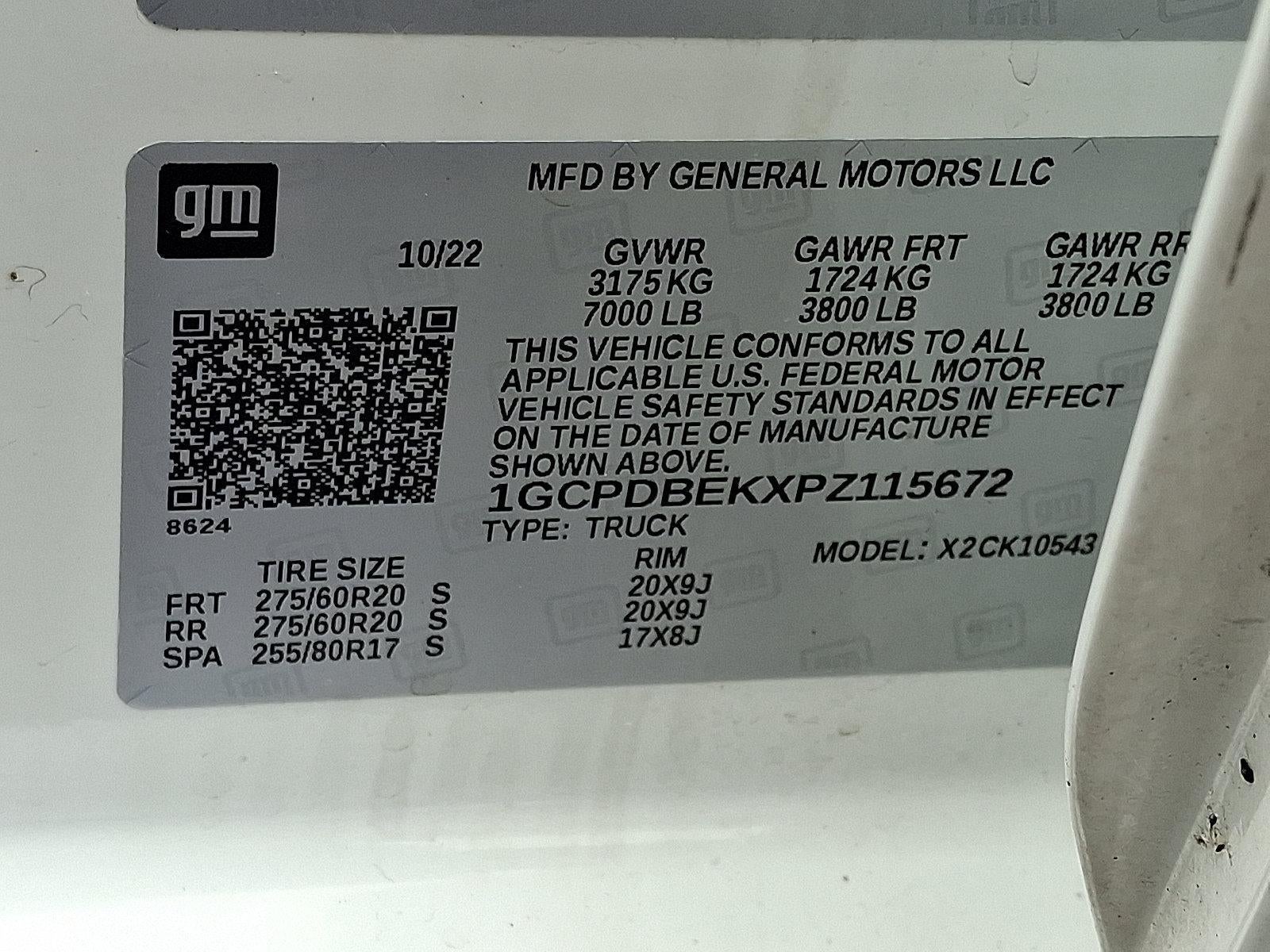 2023 Chevrolet Silverado 1500 Crew Cab Short Box 4-Wheel Drive Custom