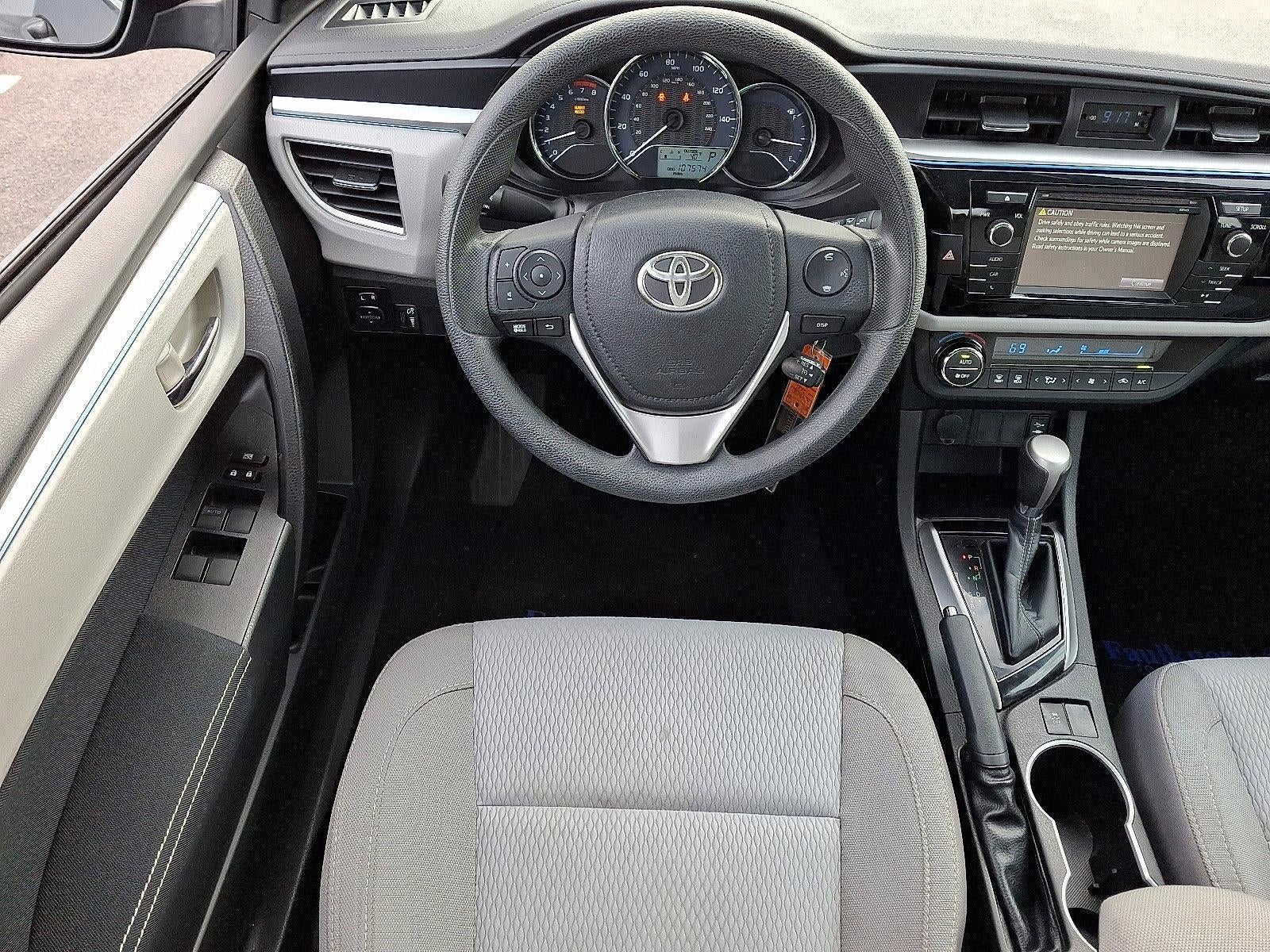 2015 Toyota Corolla 4dr Sdn CVT Auto LE (Natl)