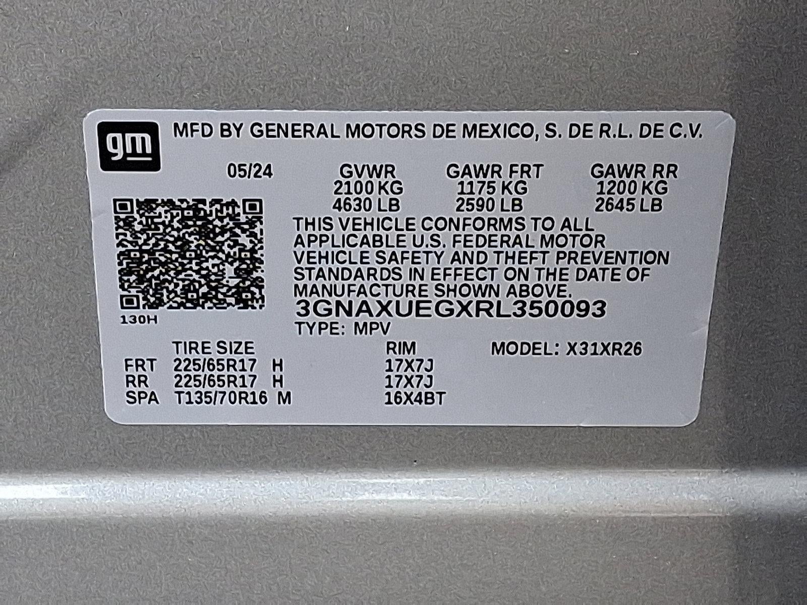 2024 Chevrolet Equinox AWD LT