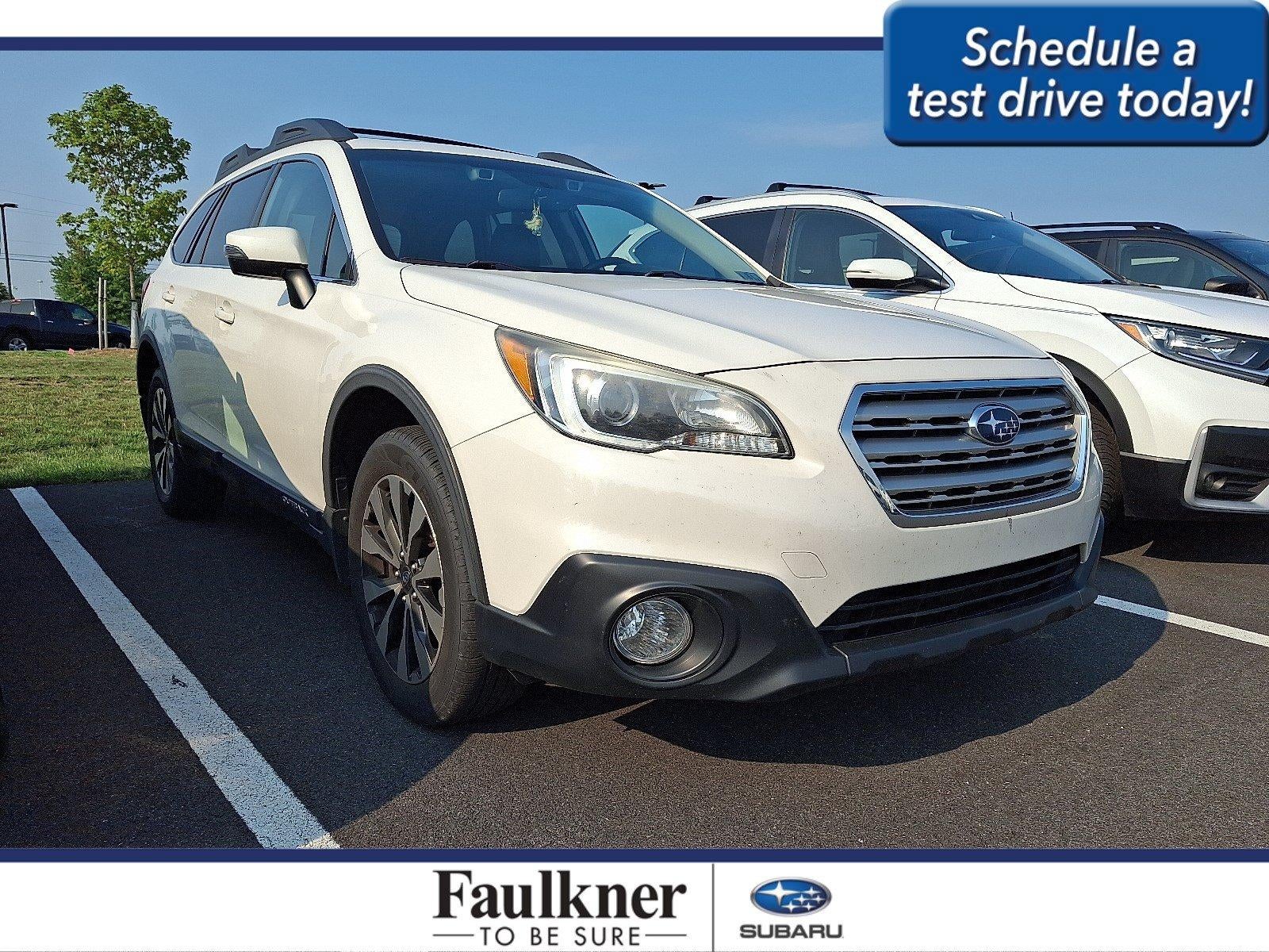 2016 Subaru Outback 2.5i Limited PZEV