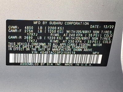 2023 Subaru Outback Premium CVT
