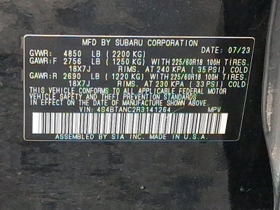 2024 Subaru Outback Limited AWD
