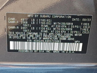 2024 Subaru Crosstrek Limited AWD