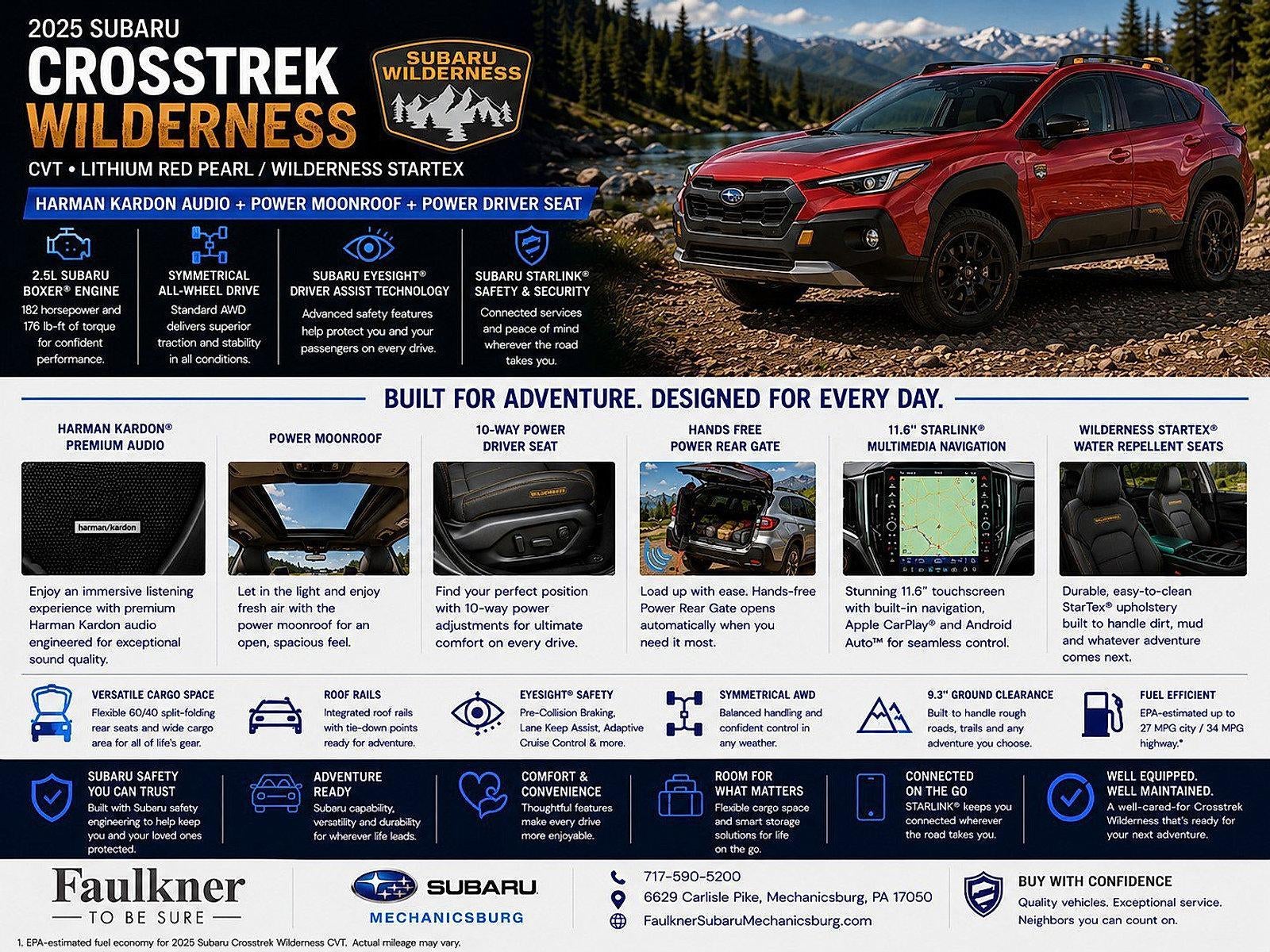 2025 Subaru Crosstrek Wilderness AWD