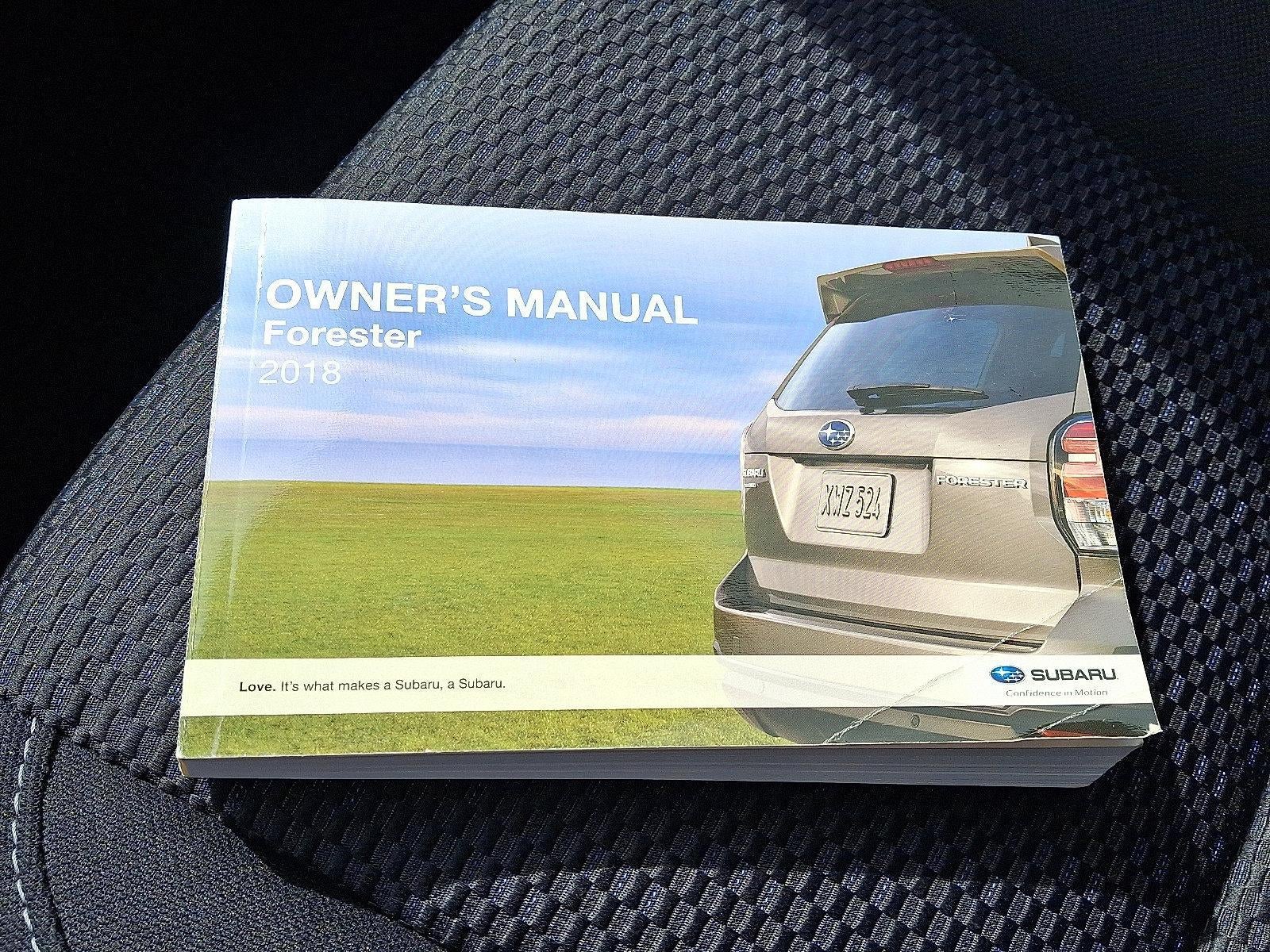 2018 Subaru Forester 2.5i Premium CVT