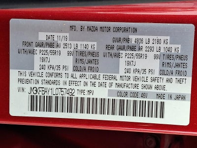 2020 Mazda Mazda CX-5 Grand Touring Reserve AWD