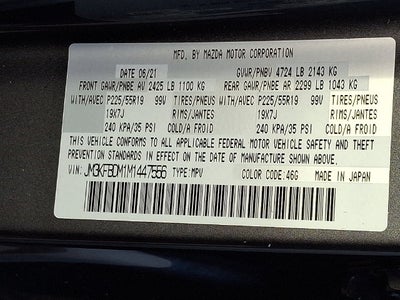 2021 Mazda Mazda CX-5 Grand Touring