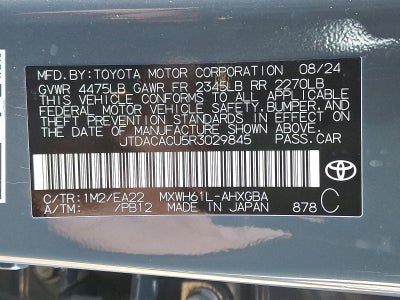 2024 Toyota Prius Prime XSE (Natl)