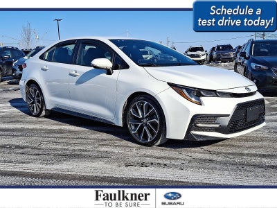 2021 Toyota Corolla SE CVT (Natl)