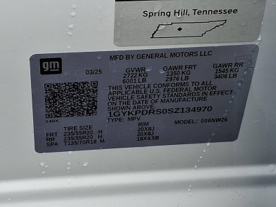 2025 Cadillac XT6 AWD 4dr Premium Luxury