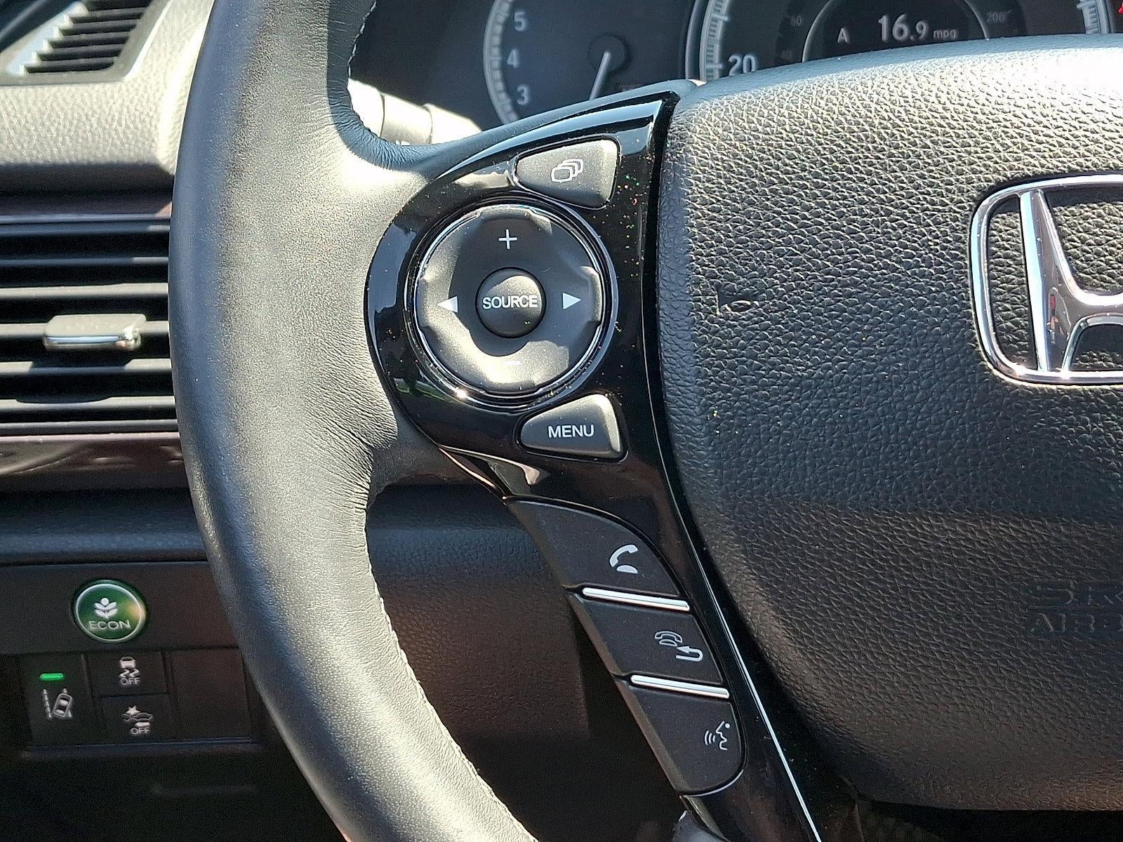 2016 Honda Accord Sedan EX-L CVT PZEV with Navigation and Honda Sensing