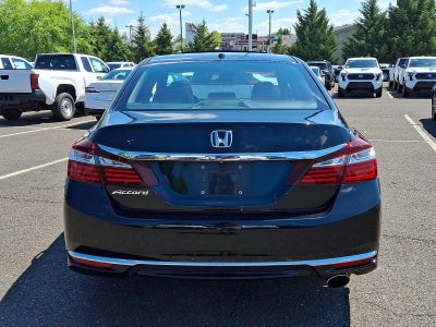 2016 Honda Accord Sedan EX-L CVT PZEV with Navigation and Honda Sensing