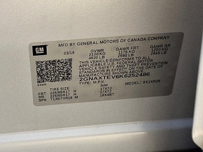 2019 Chevrolet Equinox AWD LT