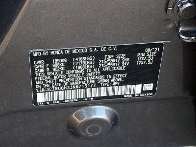 2022 Honda HR-V LX AWD CVT