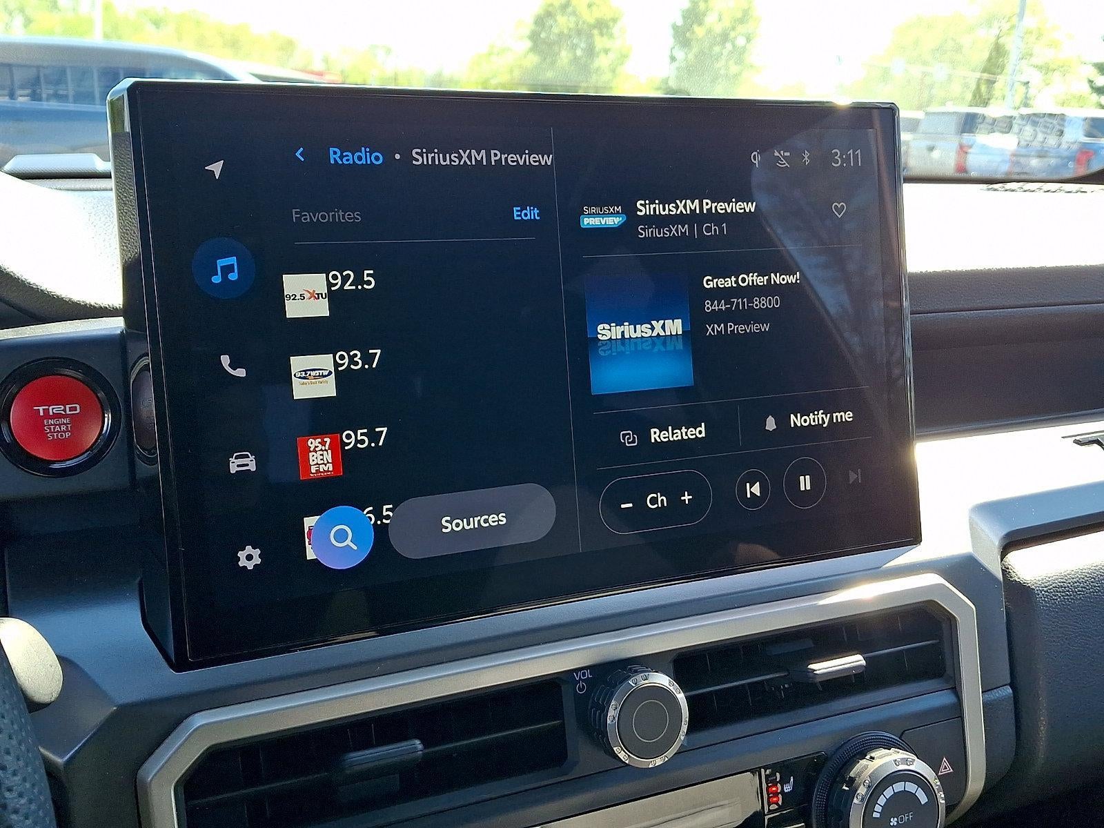 2024 Toyota Tacoma 4WD 4WD TRD Sport Double Cab 5' Bed AT (Natl)