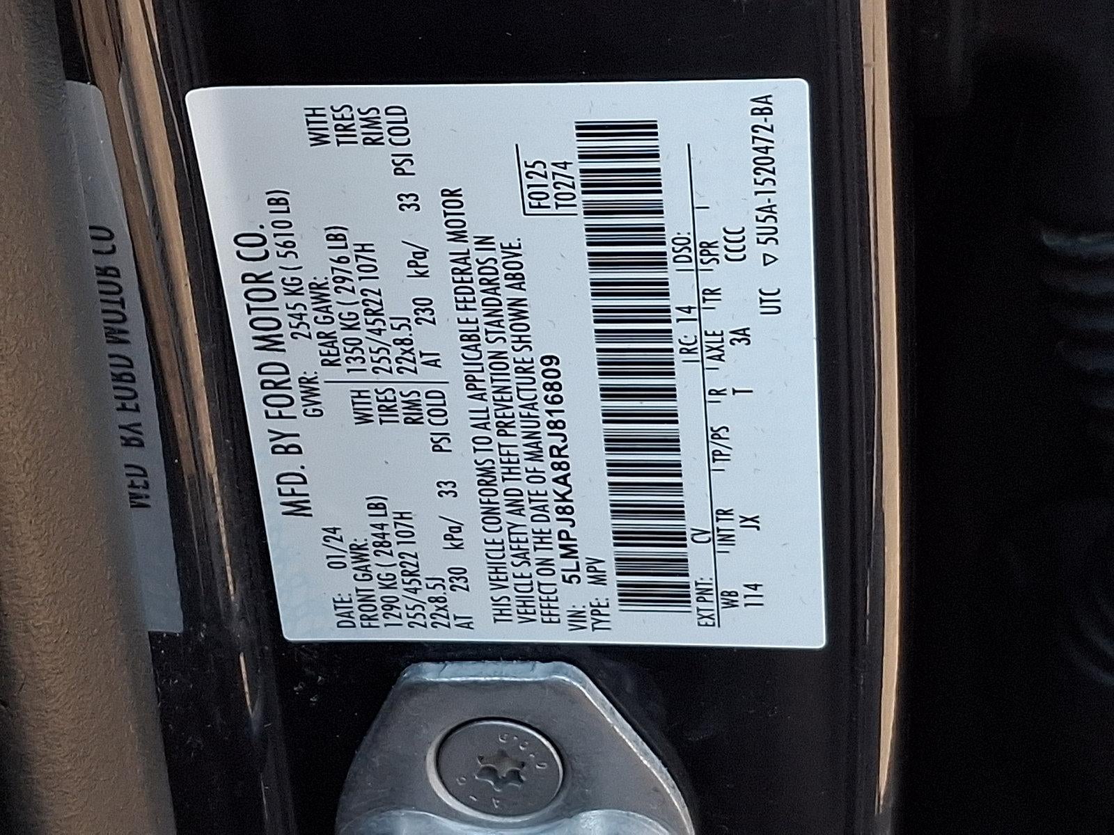 2024 Lincoln Nautilus Reserve AWD