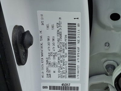 2019 Toyota Tacoma 4WD 4WD TRD Off Road Double Cab 5' Bed V6 AT (Natl)