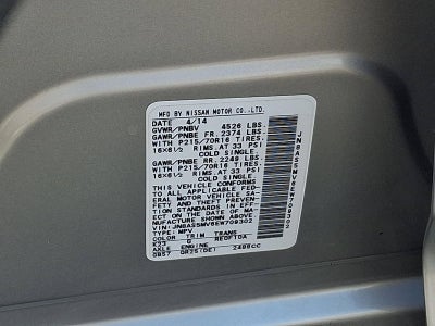 2014 Nissan Rogue Select AWD 4dr S