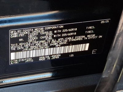 2025 Toyota RAV4 Hybrid SE AWD (Natl)