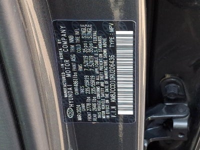 2024 Hyundai TUCSON Hybrid SEL Convenience AWD