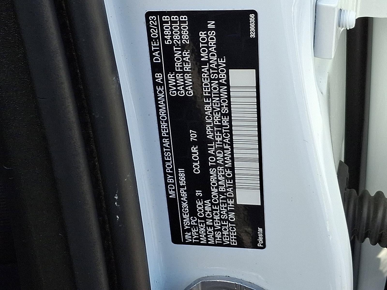 2023 Polestar 2 Long Range Single Motor