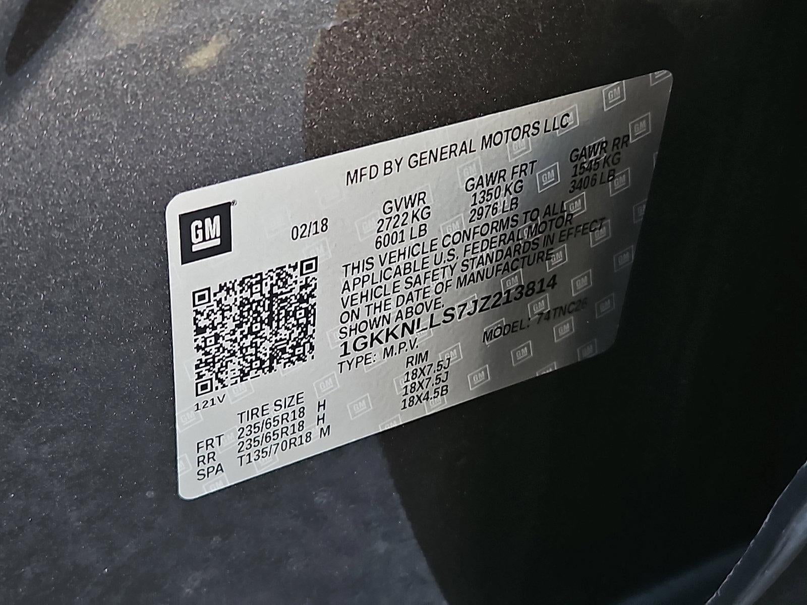 2018 GMC Acadia FWD SLE-2