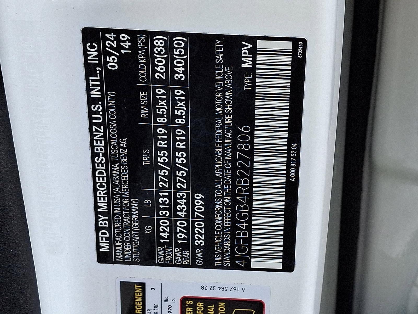 2024 Mercedes-Benz GLE GLE 450e Plug-In Hybrid 4MATIC® SUV