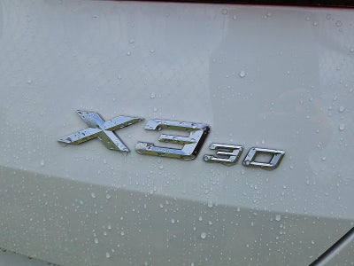 2025 BMW X3 30 xDrive Sports Activity Vehicle