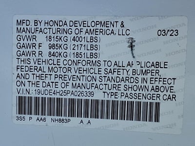 2023 Acura Integra CVT