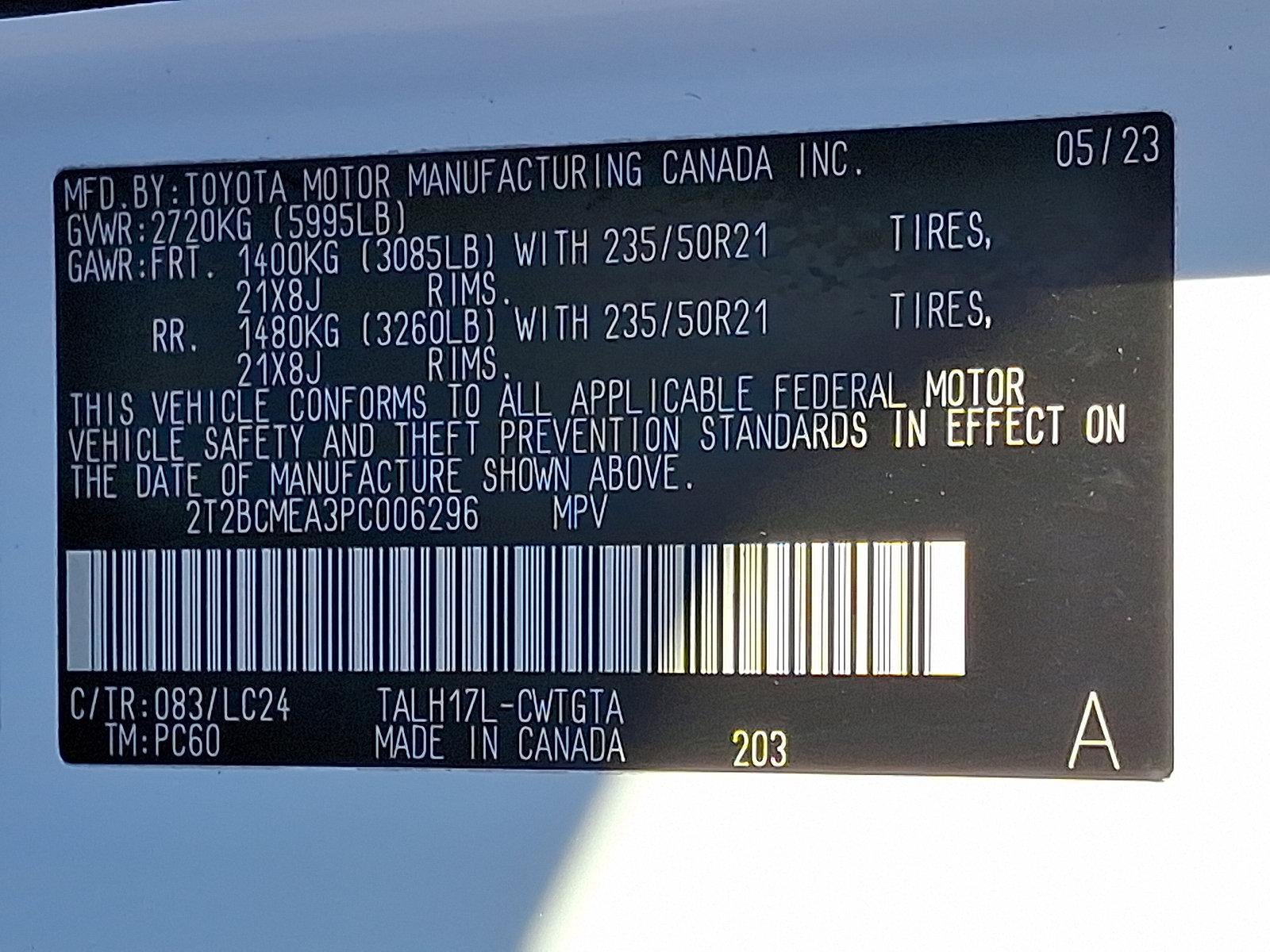 2023 Lexus RX 500h F SPORT Performance AWD