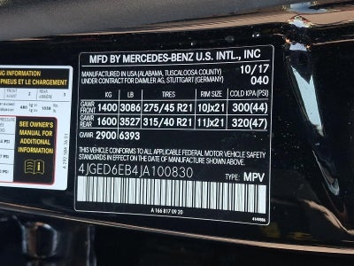2018 Mercedes-Benz GLE AMG® GLE 43 4MATIC® Coupe