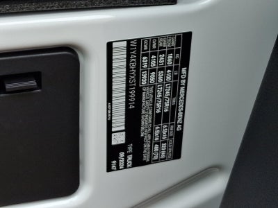 2025 Mercedes-Benz Sprinter Cargo Van 2500 Standard Roof I4 Diesel 144" RWD